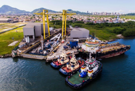 imagem porto de Santos